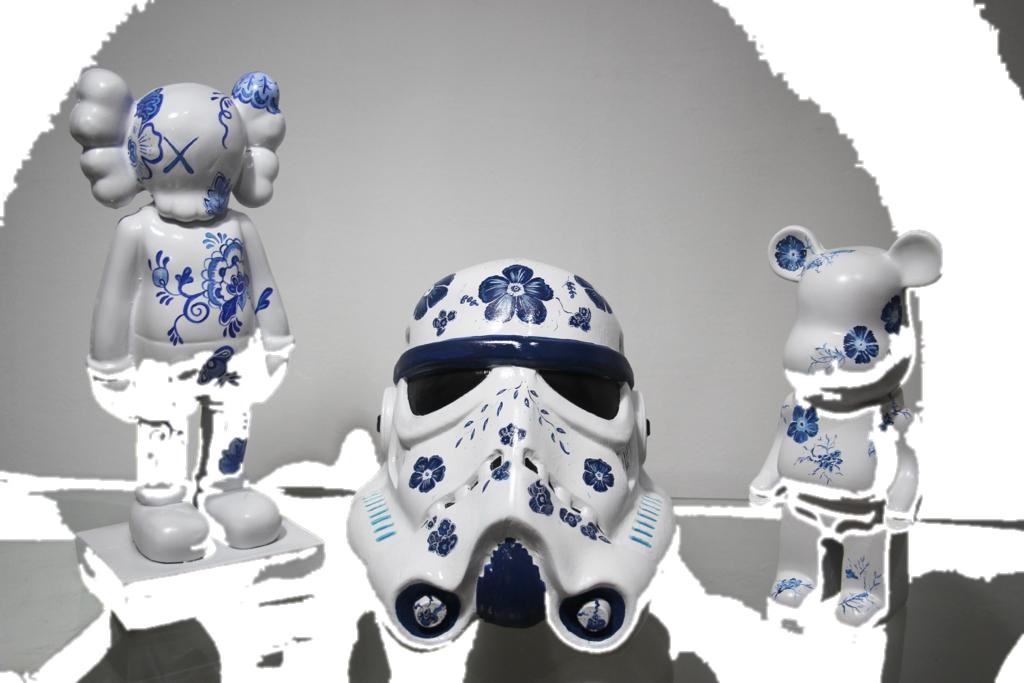 Drag&Drop transparent product image - Blue Design Series