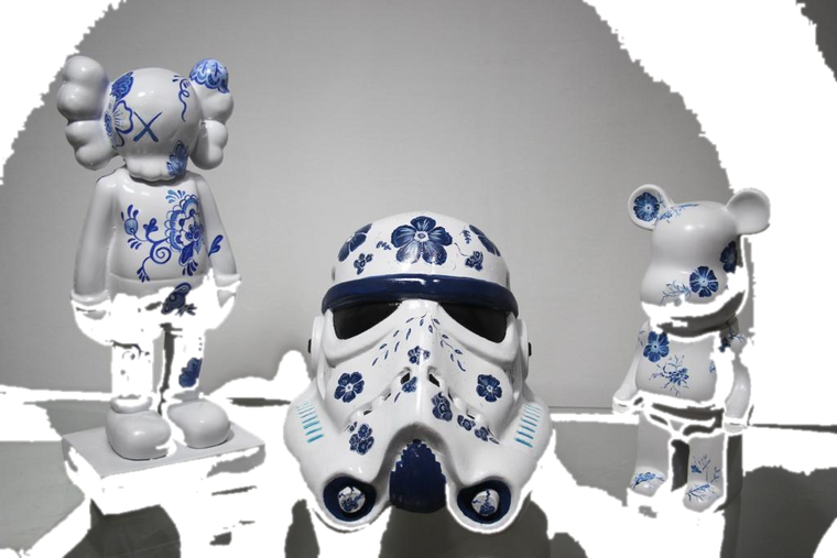 Drag&Drop transparent product image - Blue Design Series