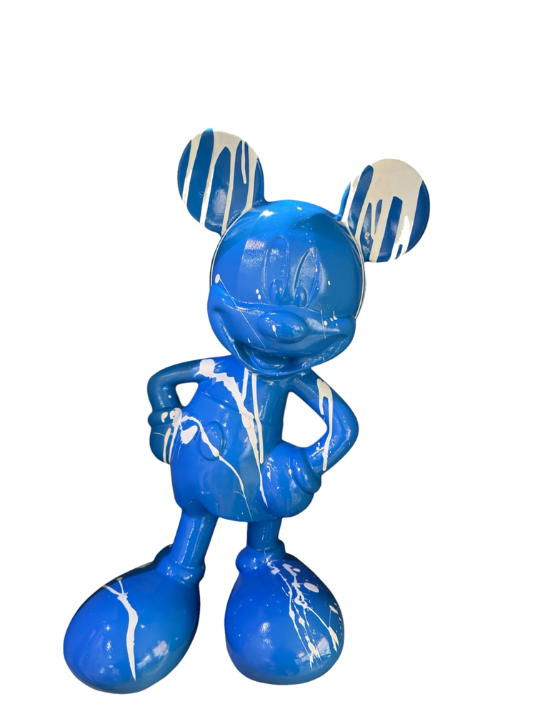 Drag&Drop transparent product image - Blue white mickey