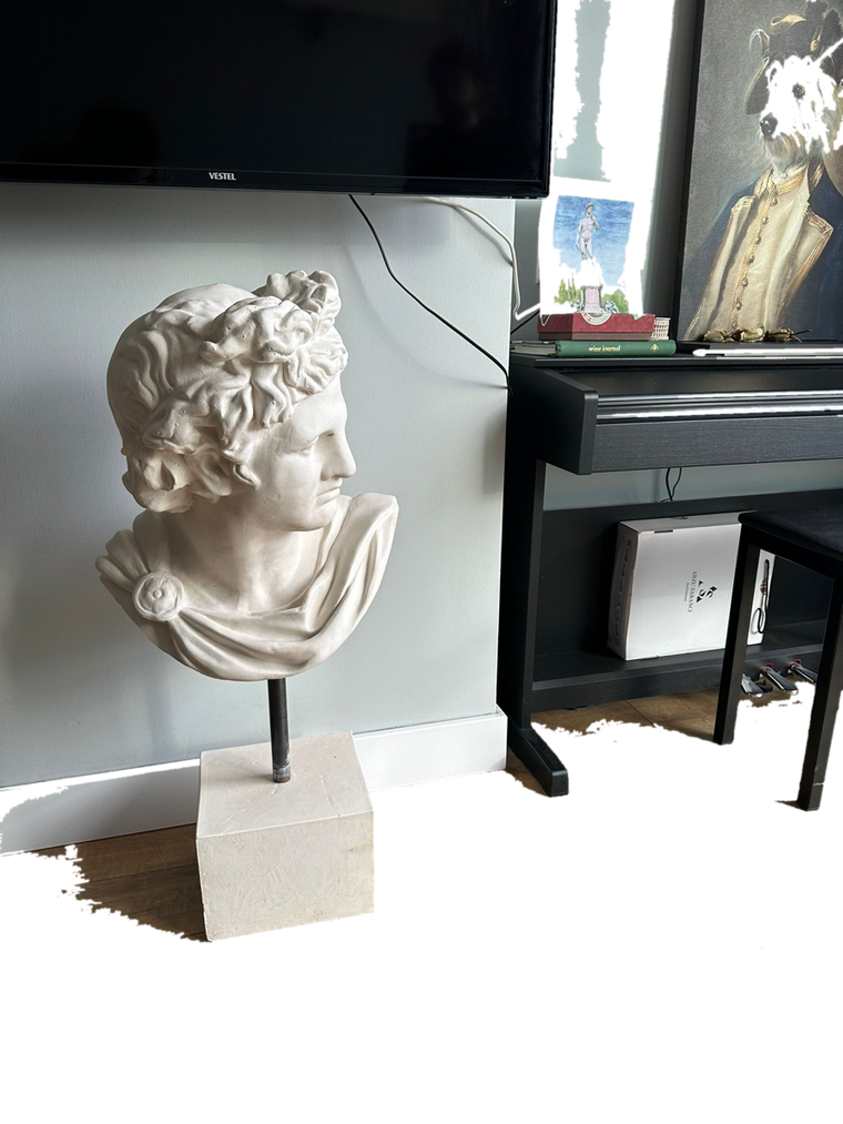 Drag&Drop transparent product image - Büyük Apollo Büstü