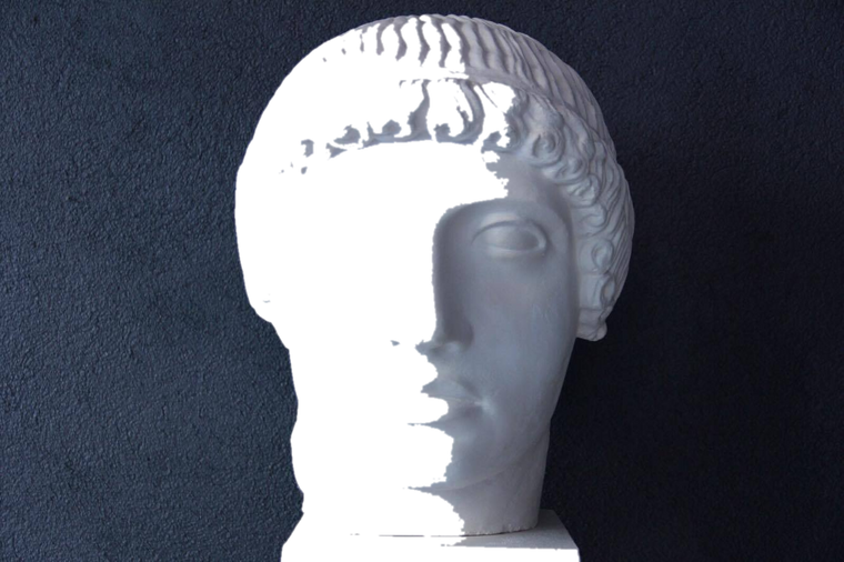 Drag&Drop transparent product image - Büyük Apollo Büstü