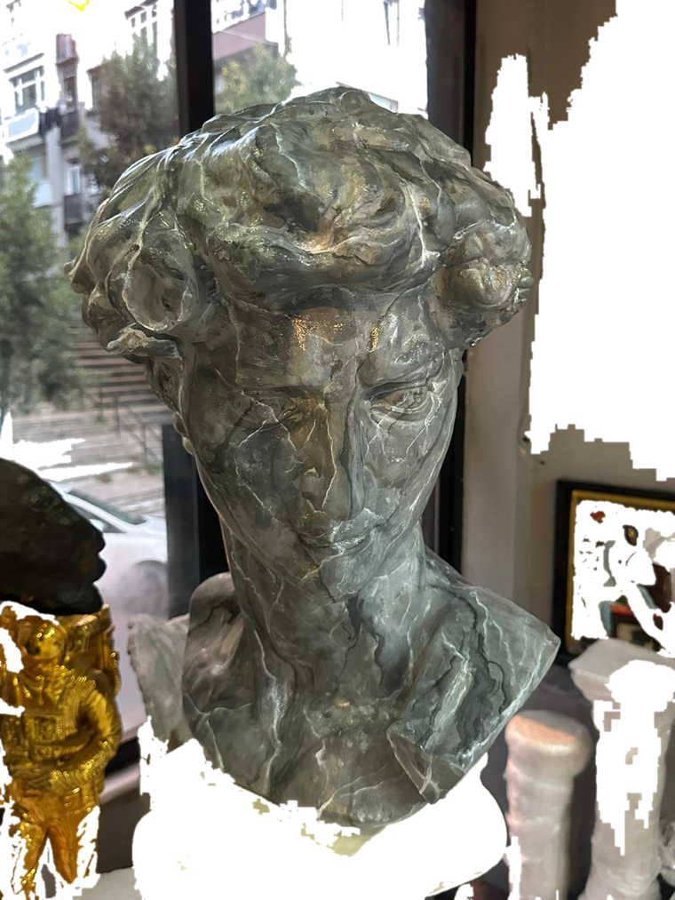 Drag&Drop transparent product image - Marble Effect Davut