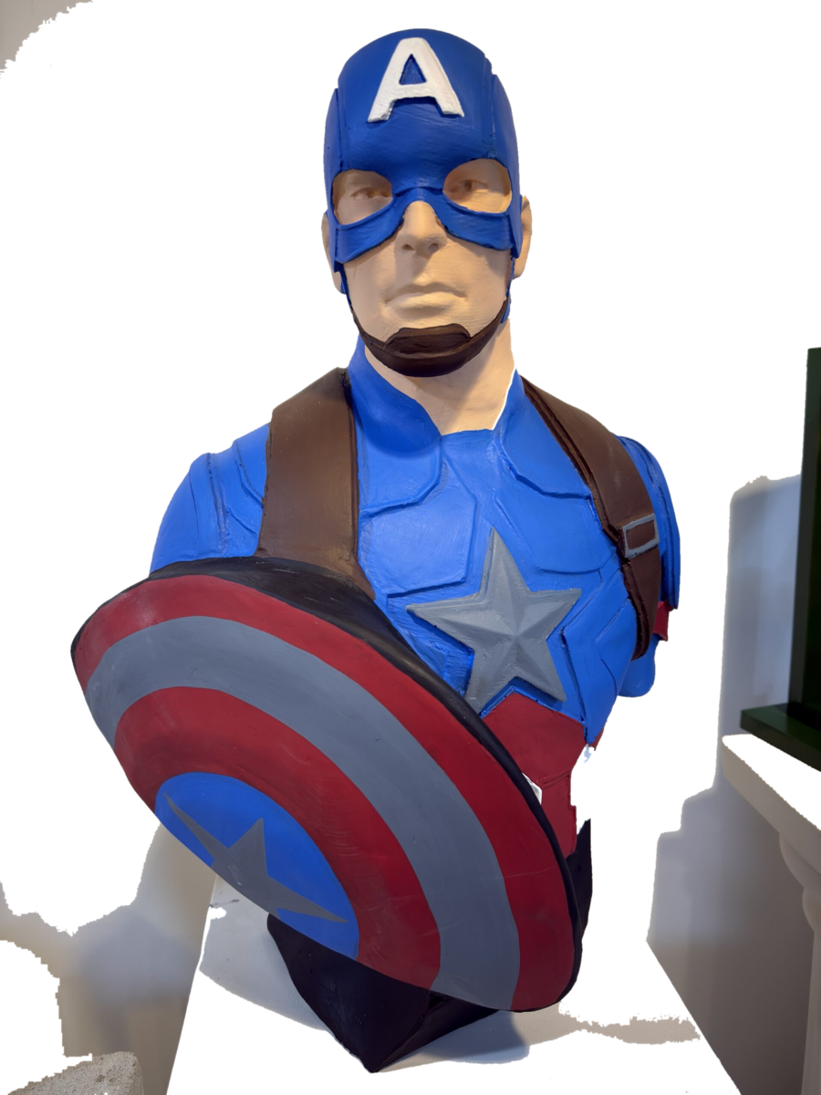 Drag&Drop transparent product image - Captain America