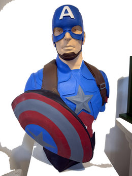 Drag&Drop transparent product image - Captain America