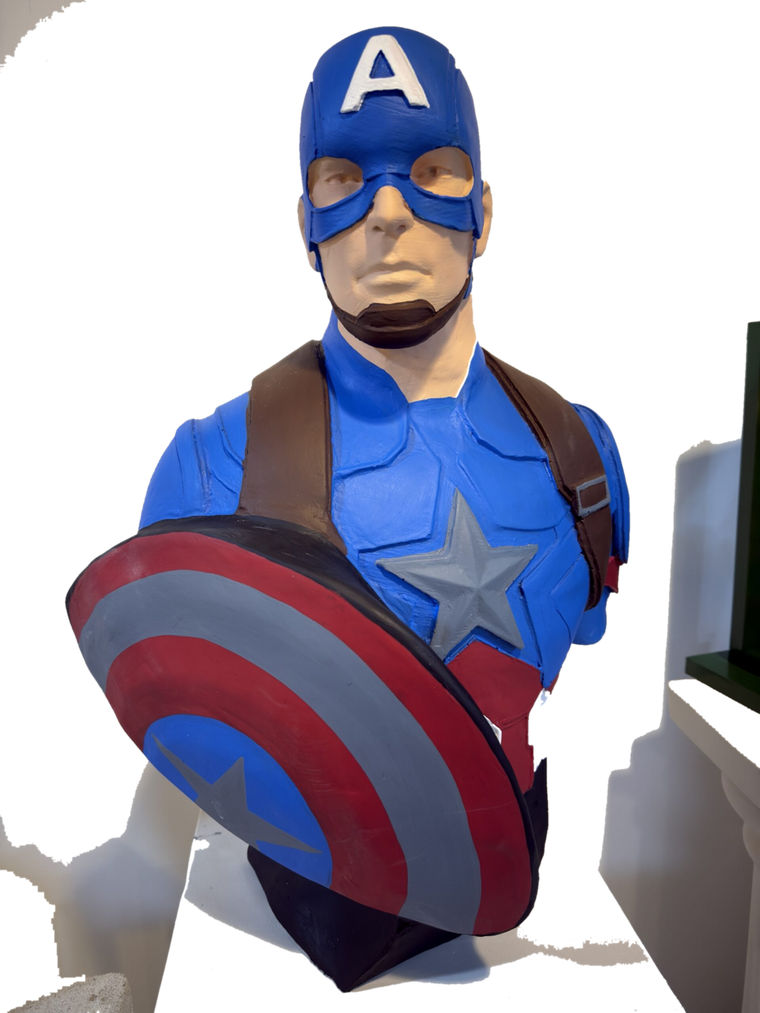 Drag&Drop transparent product image - Captain America