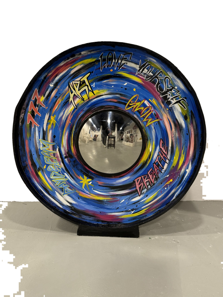 Drag&Drop transparent product image - cosmic reflection