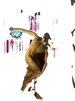 Drag&Drop transparent product image - Daft Punk Diskobolus