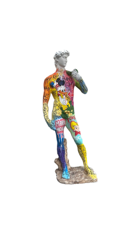 Drag&Drop transparent product image - David Pop Art Heykel