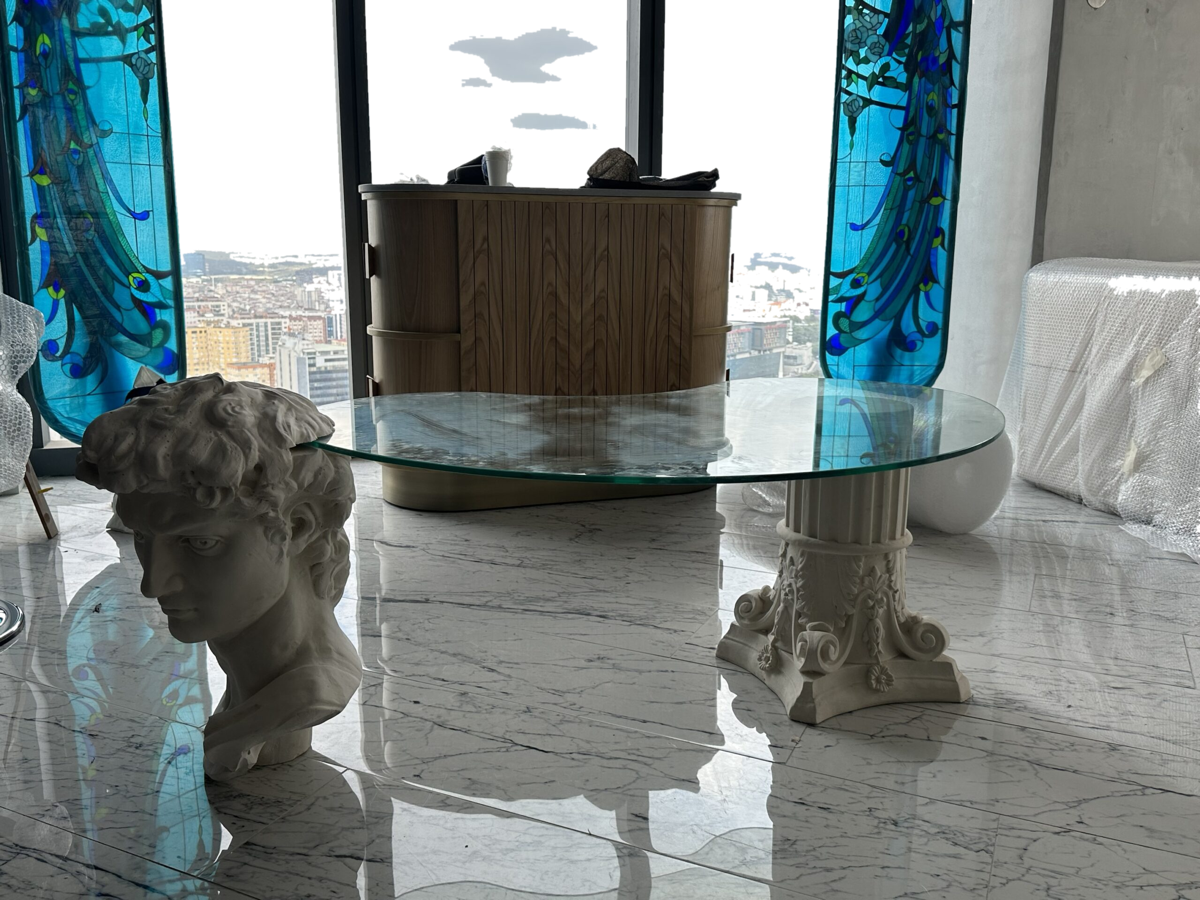 Drag&Drop transparent product image - Davut Coffee Table