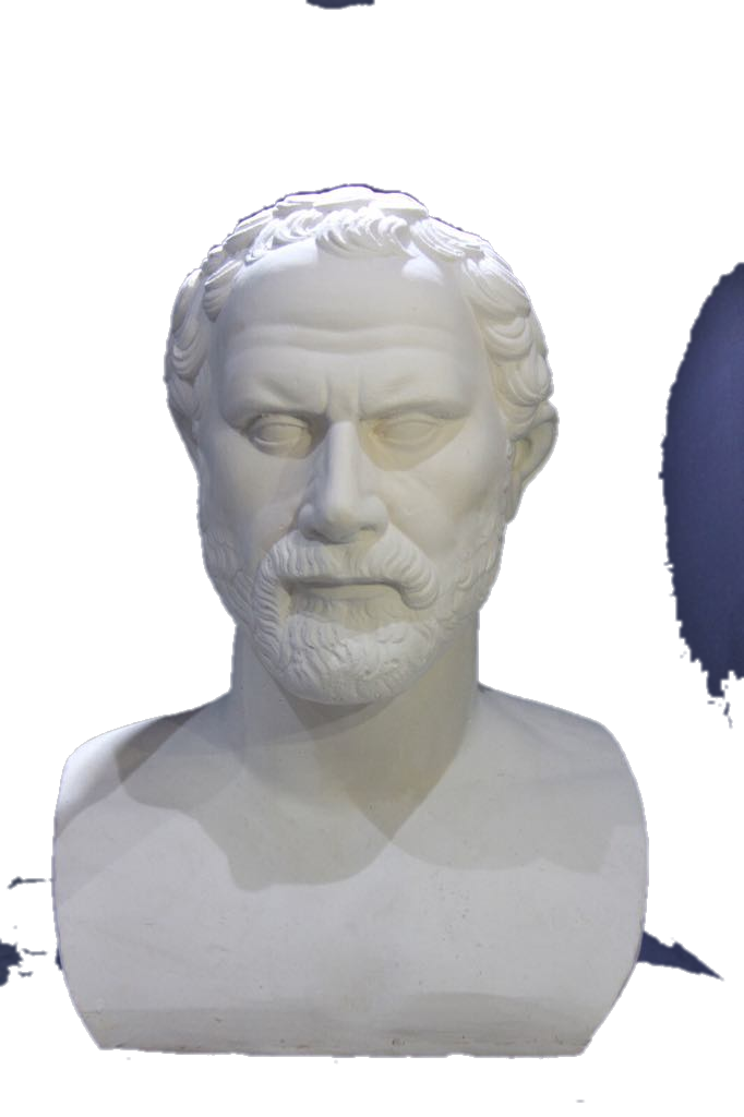 Drag&Drop transparent product image - Demosthenes Büstü