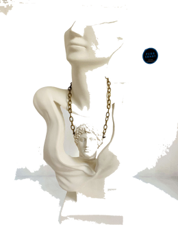 Drag&Drop transparent product image - Design Abstract Woman & Hermes