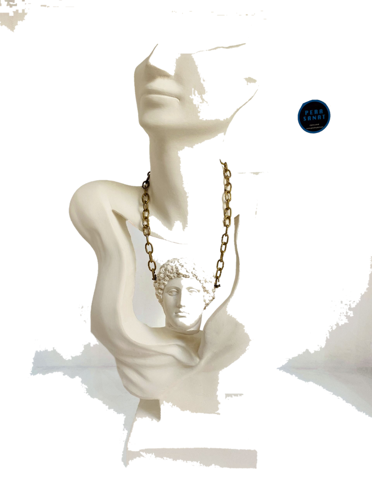 Drag&Drop transparent product image - Design Abstract Woman & Hermes