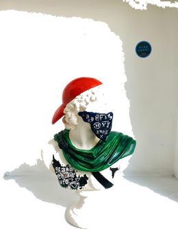 Drag&Drop transparent product image - Design Apollo Büst