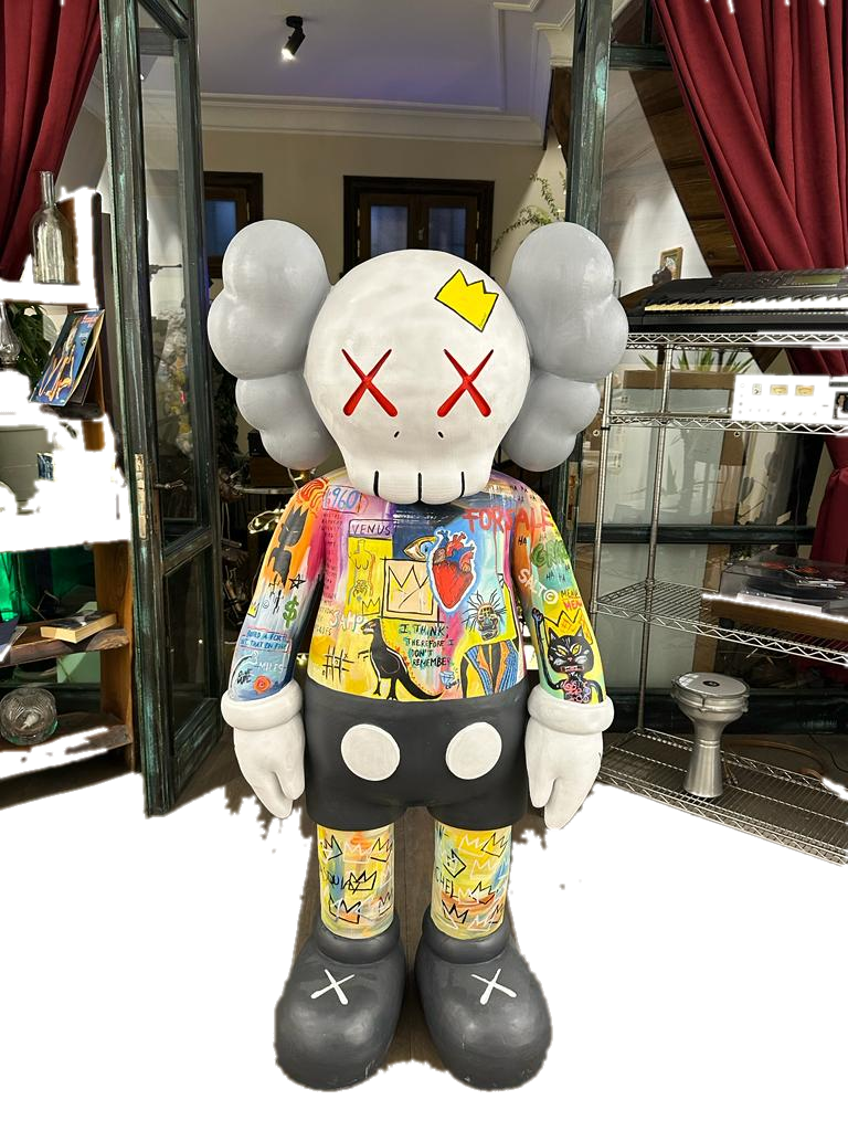 Drag&Drop transparent product image - Design Basquiat Kaws