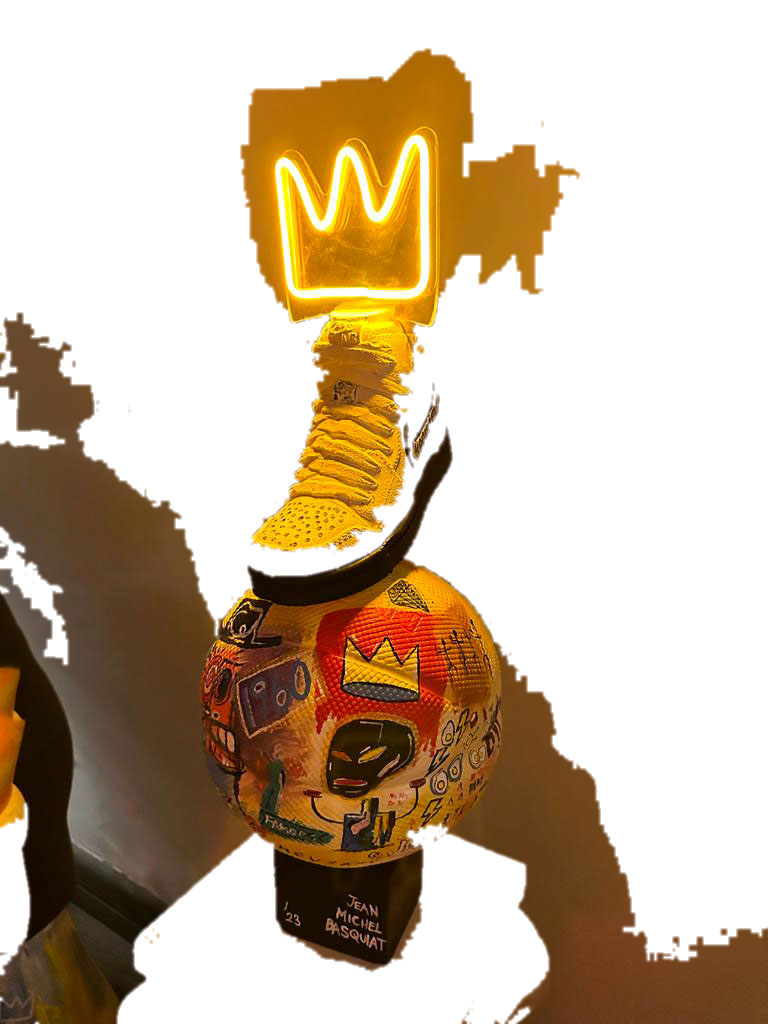 Drag&Drop transparent product image - Design Basquiat Nike