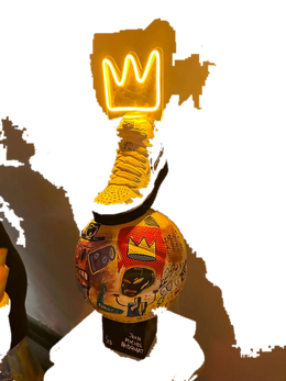 Drag&Drop transparent product image - Design Basquiat Nike