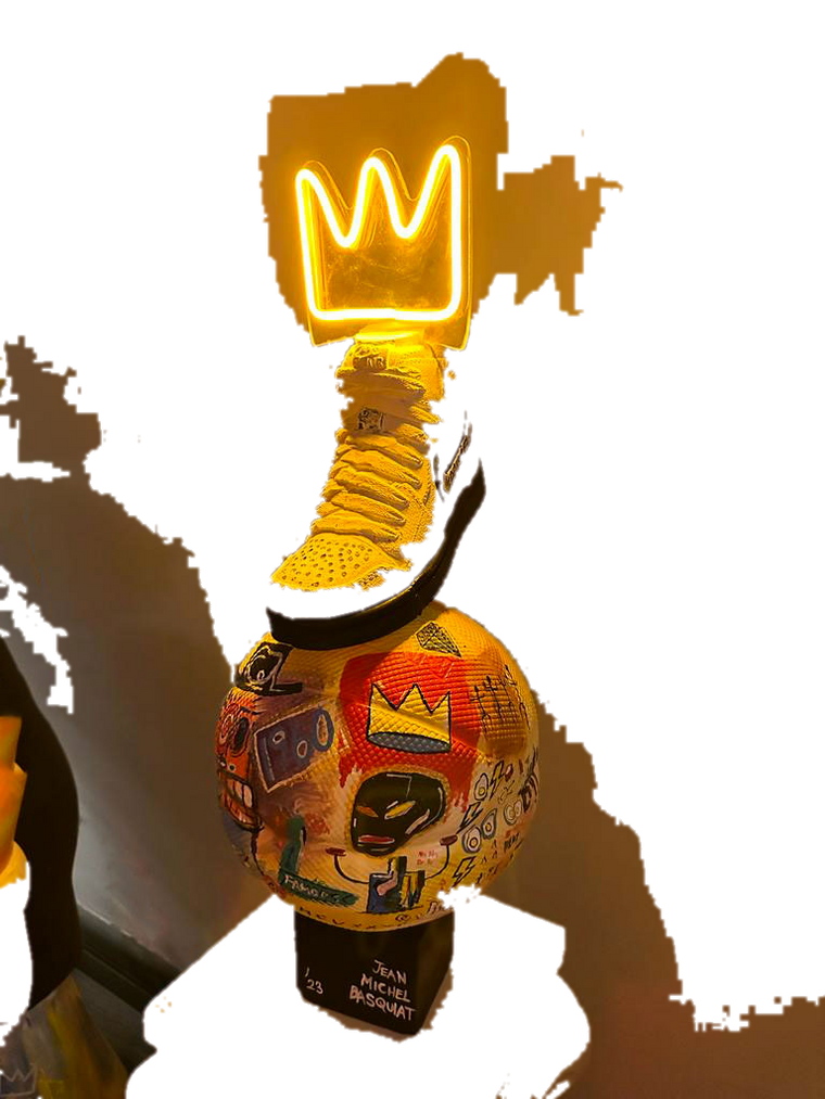 Drag&Drop transparent product image - Design Basquiat Nike