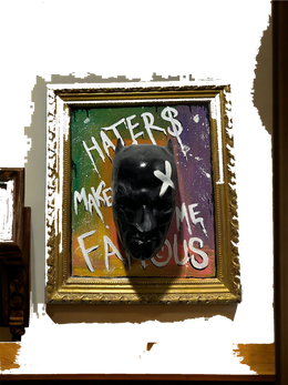 Drag&Drop transparent product image - Design Batman Tablo 2