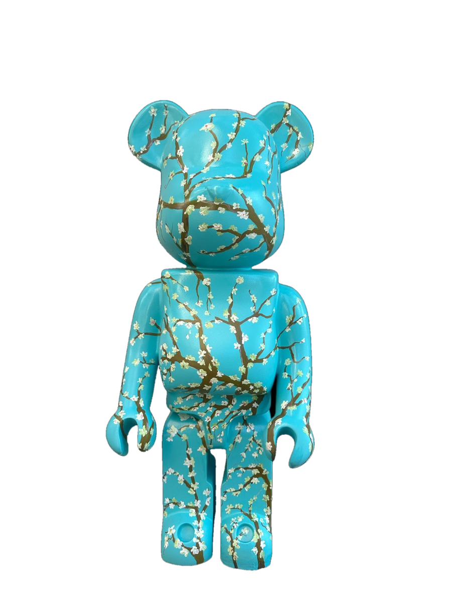 Drag&Drop transparent product image - Design Bearbrick – Almond Blossoms
