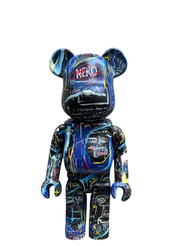 Drag&Drop transparent product image - Art Design Bearbrick 70 cm – Basquiat 2