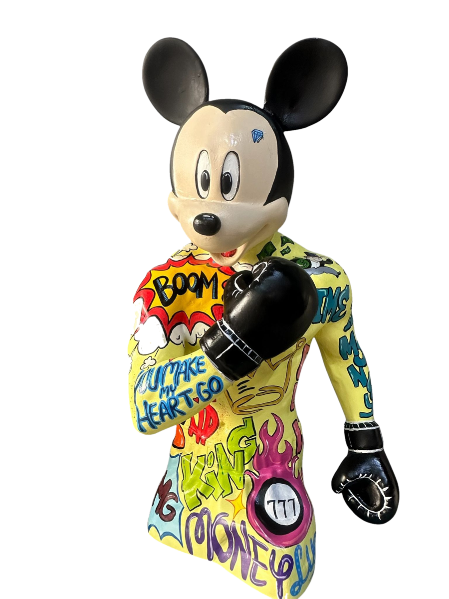 Drag&Drop transparent product image - Design Boksör Mickey Pop Art – 3