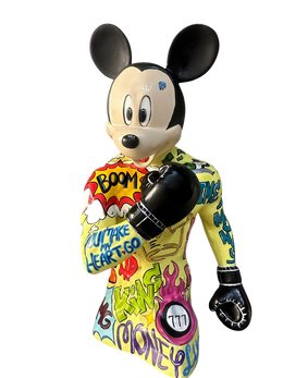 Drag&Drop transparent product image - Design Boksör Mickey Pop Art – 3