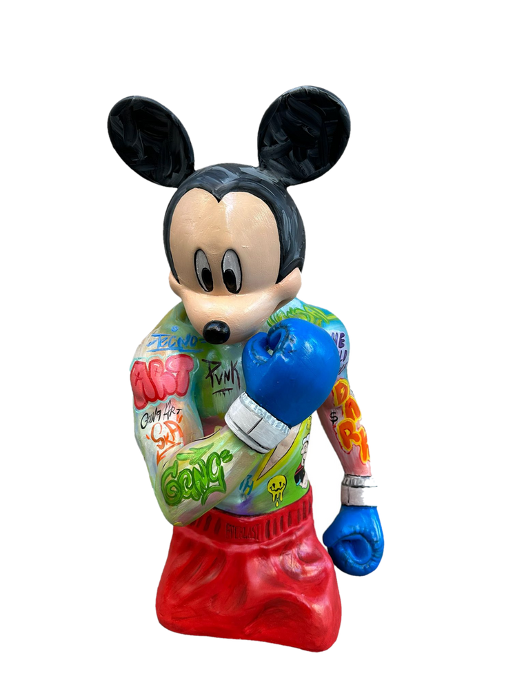 Drag&Drop transparent product image - Design Boksör Mickey Pop Art