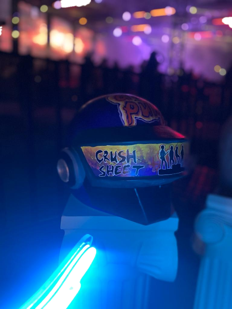Drag&Drop transparent product image - Design Daft Punk Kask