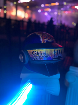 Drag&Drop transparent product image - Design Daft Punk Kask