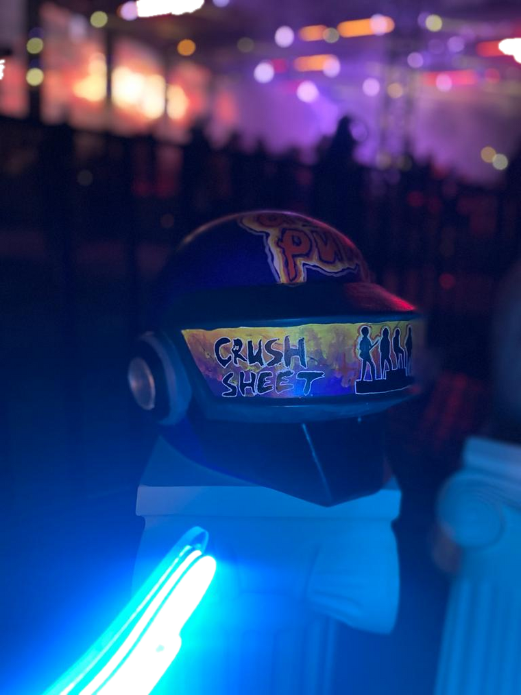 Drag&Drop transparent product image - Design Daft Punk Kask