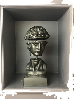 Drag&Drop transparent product image - Design David Bust-Three piece