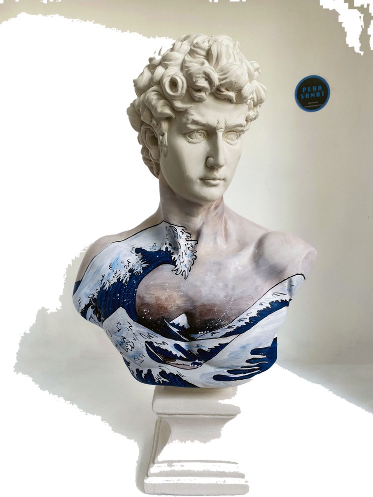 Drag&Drop transparent product image - Design David - The Great Wave off Kanagawa