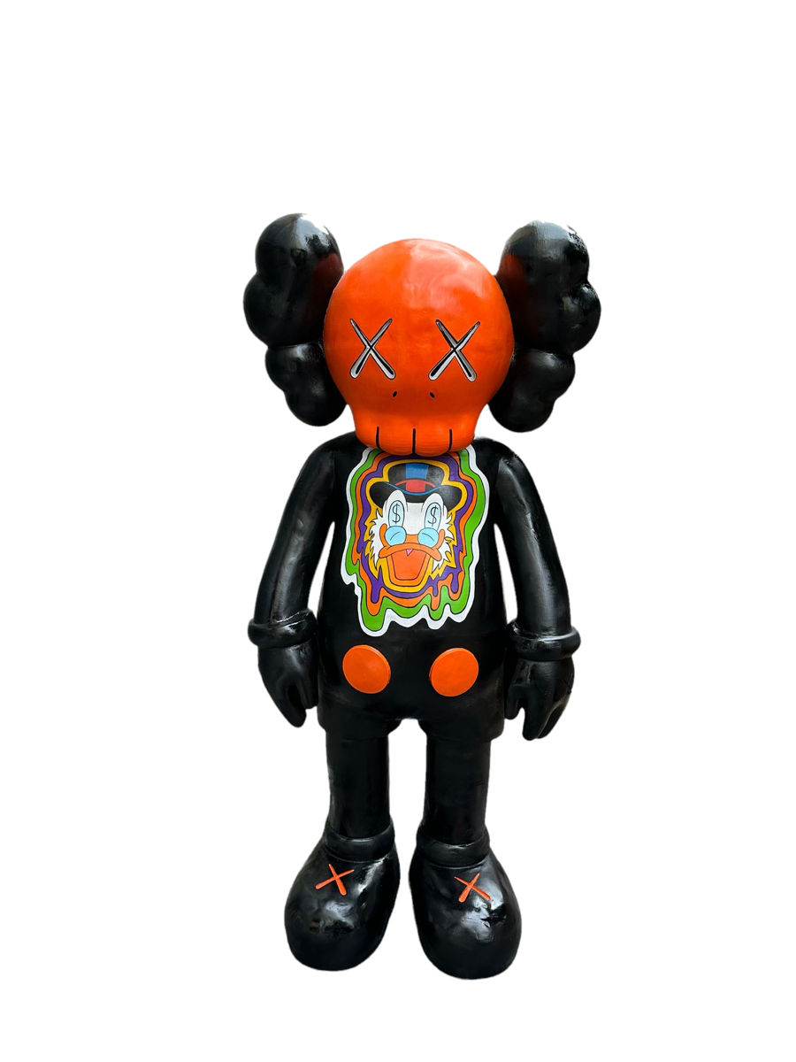 Drag&Drop transparent product image - Design Donald Duck Kaws