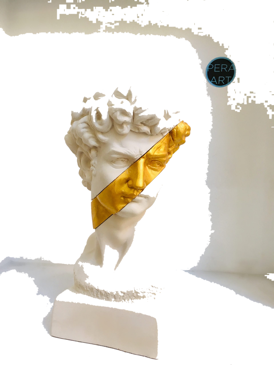 Drag&Drop transparent product image - Design Gold David