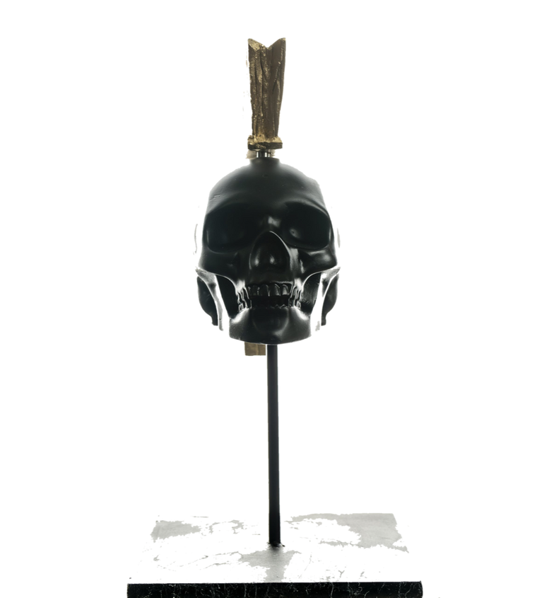Drag&Drop transparent product image - Design Gold Skull