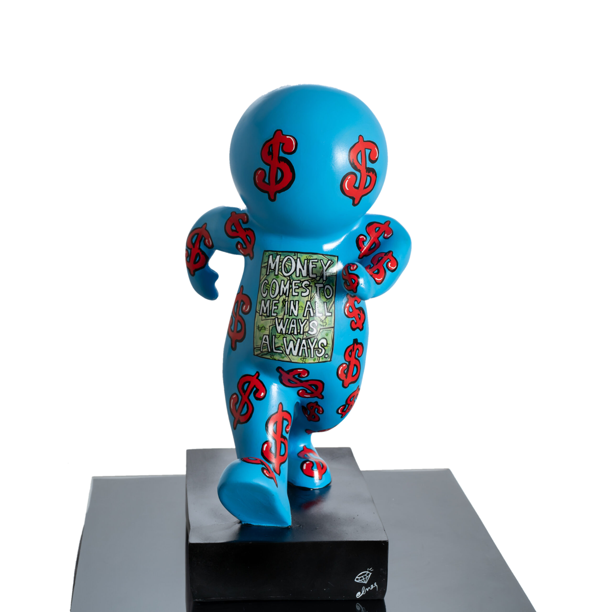 Drag&Drop transparent product image - Design Haring – Baby Blue