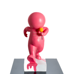 Drag&Drop transparent product image - Design Haring - Baby Pink