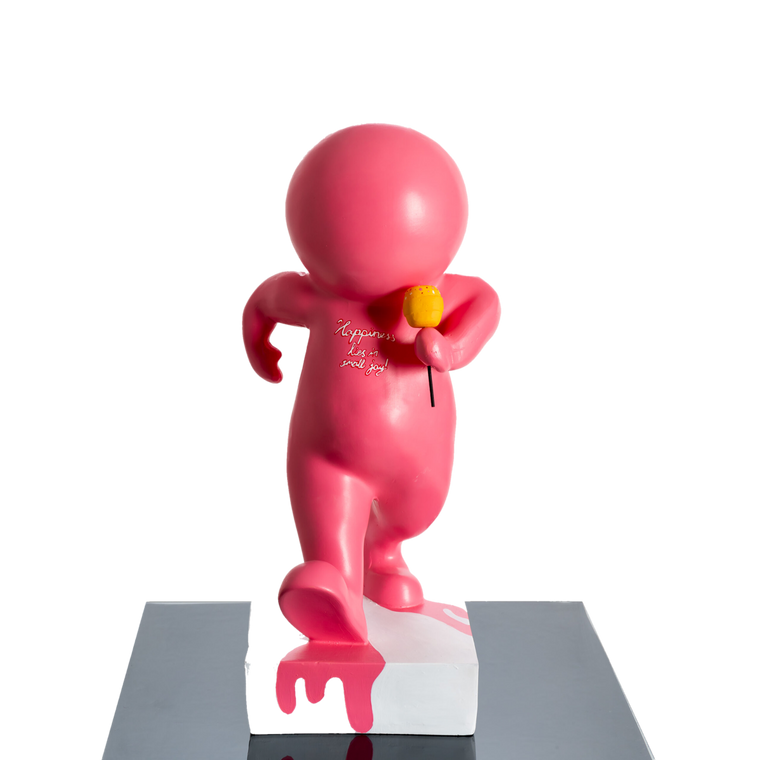 Drag&Drop transparent product image - Design Haring - Baby Pink