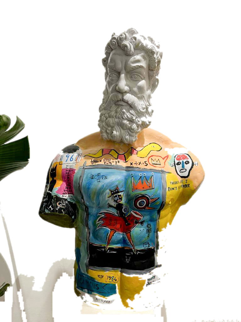 Drag&Drop transparent product image - Design Hercules Basquiat