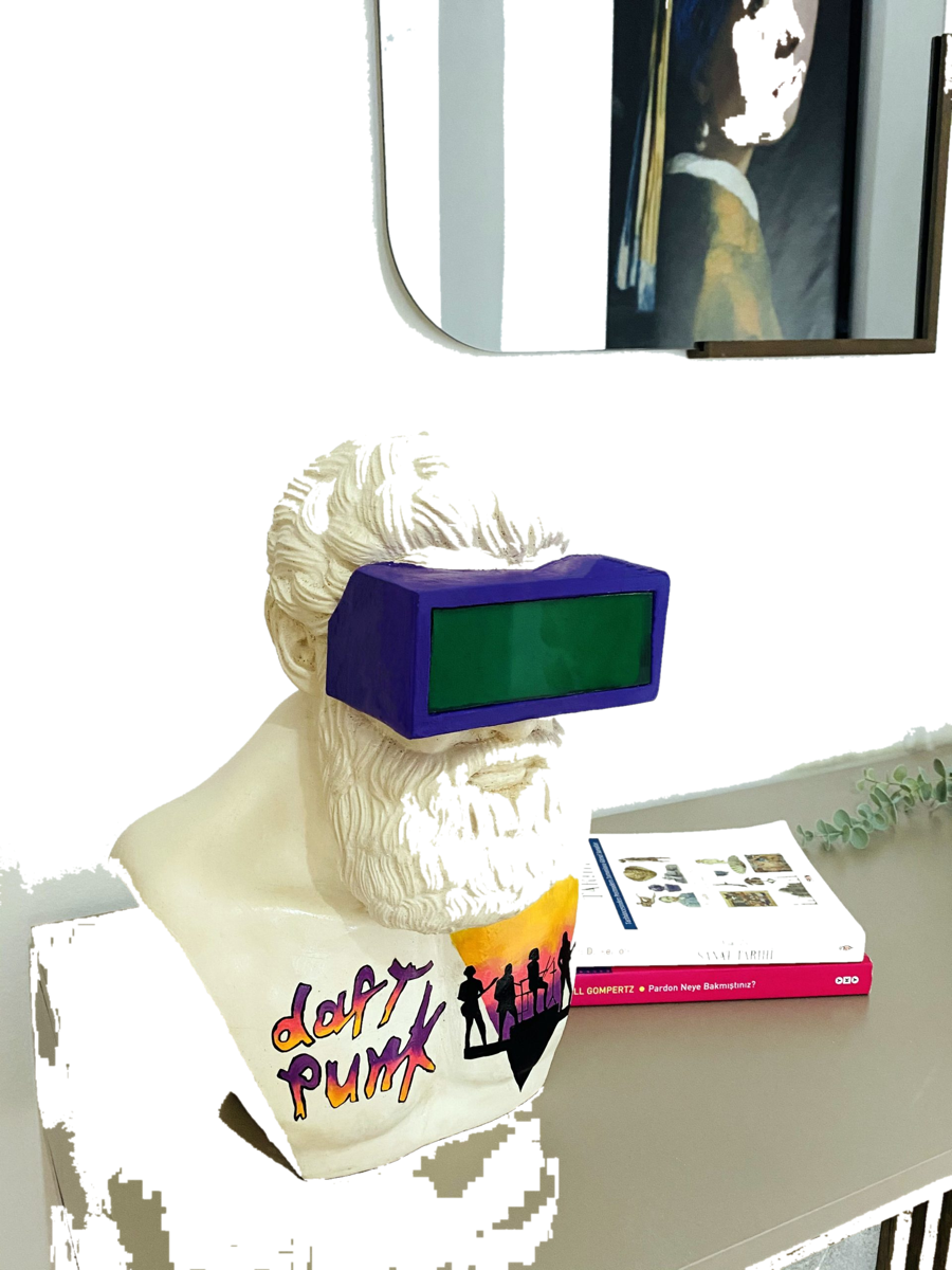 Drag&Drop transparent product image - Design Herkül - Daft Punk