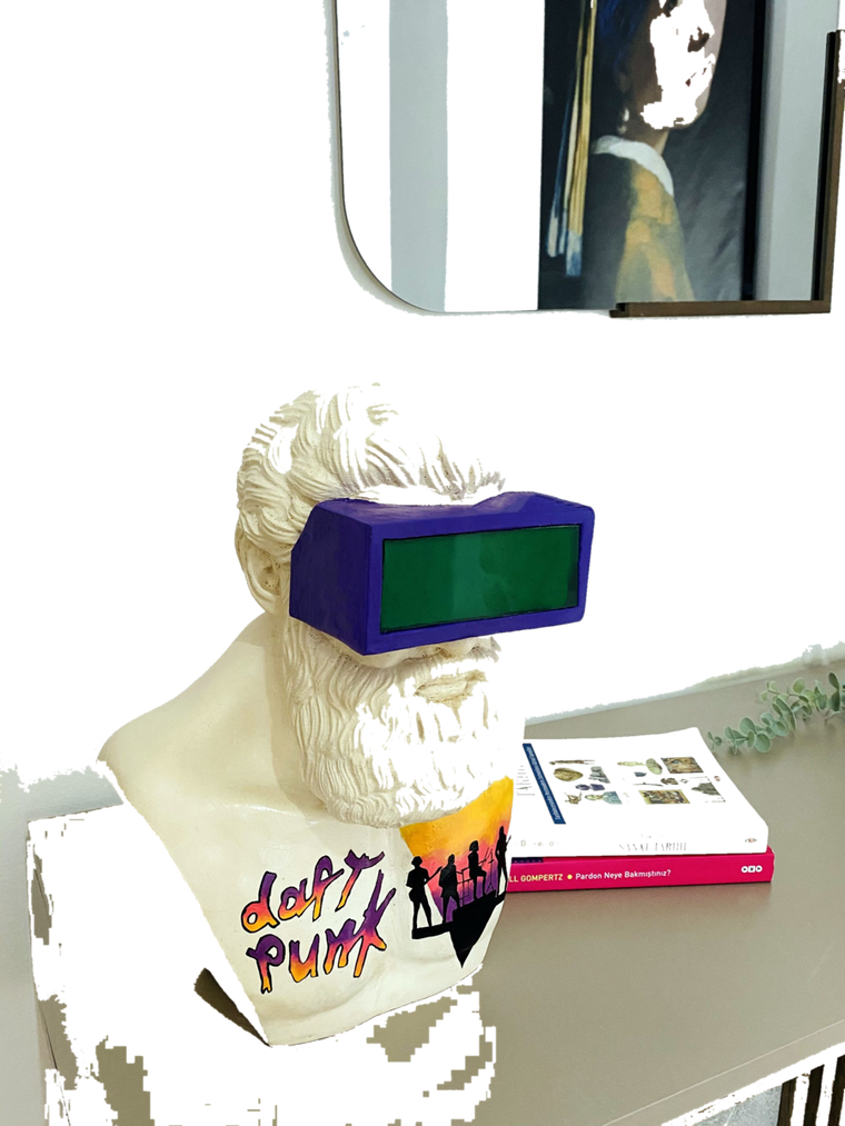 Drag&Drop transparent product image - Design Herkül - Daft Punk