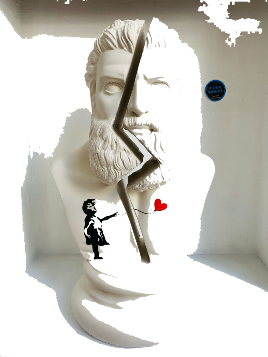 Drag&Drop transparent product image - Design Herkül - Girl With Balloon