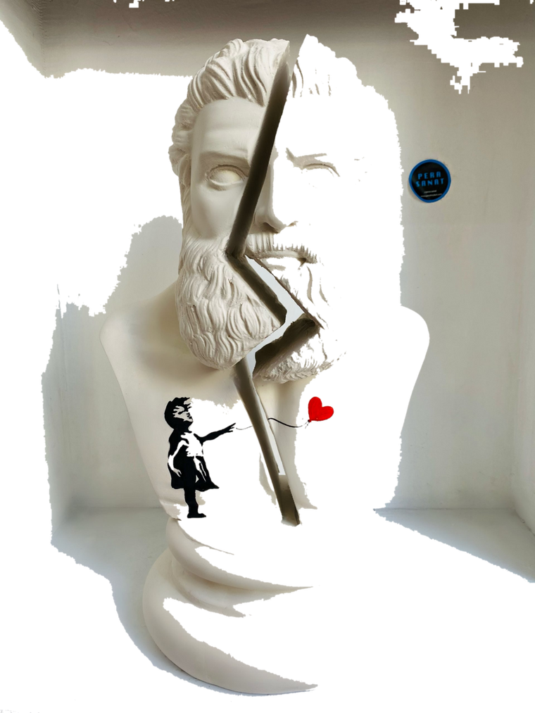 Drag&Drop transparent product image - Design Herkül - Girl With Balloon