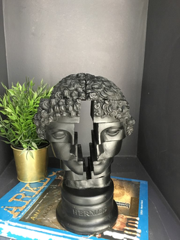 Drag&Drop transparent product image - DESİGN HERMES BUST-LEGO FACE