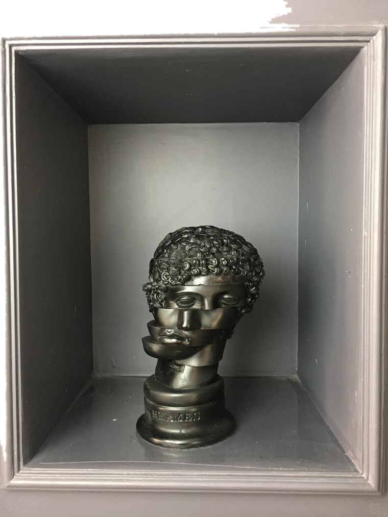 Drag&Drop transparent product image - DESİGN HERMES BUST-SLİCE FACE