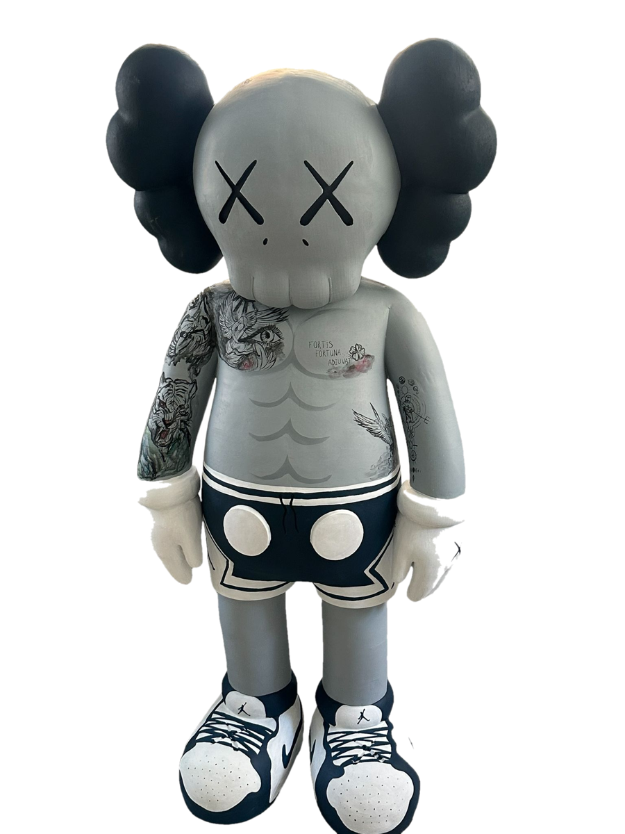 Drag&Drop transparent product image - Design Kaws Tattoo