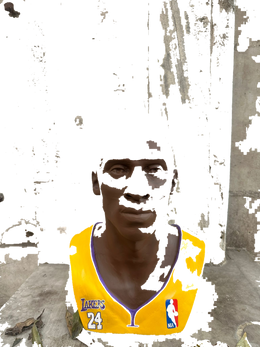 Drag&Drop transparent product image - Design Kobe Bryant