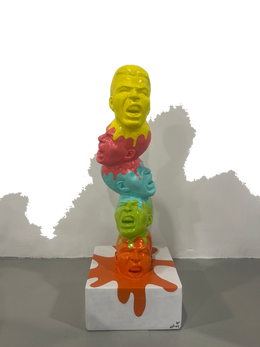 Drag&Drop transparent product image - Art Design Melting Heads