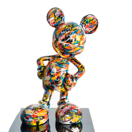 Drag&Drop transparent product image - Design Mickey Basquiat