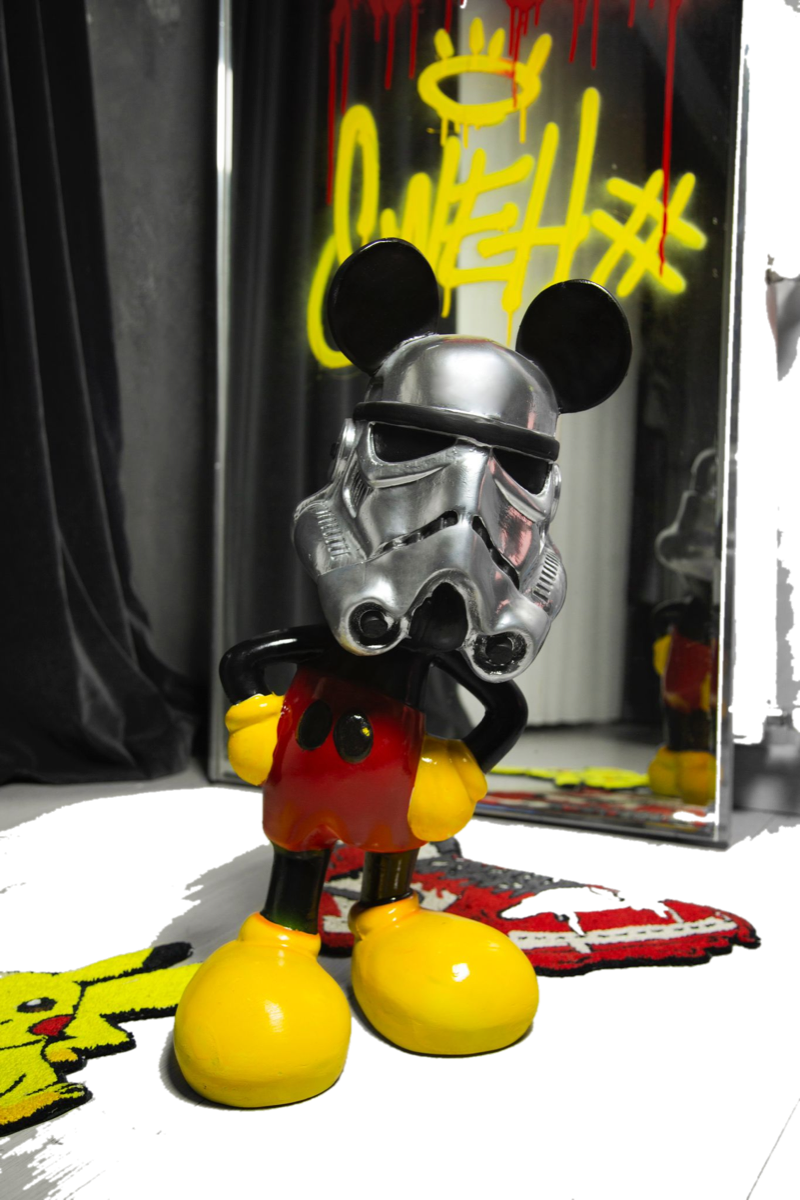 Drag&Drop transparent product image - Design Mickey x Stormtrooper